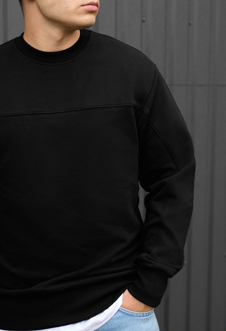 Bluză de trening Staff black basic