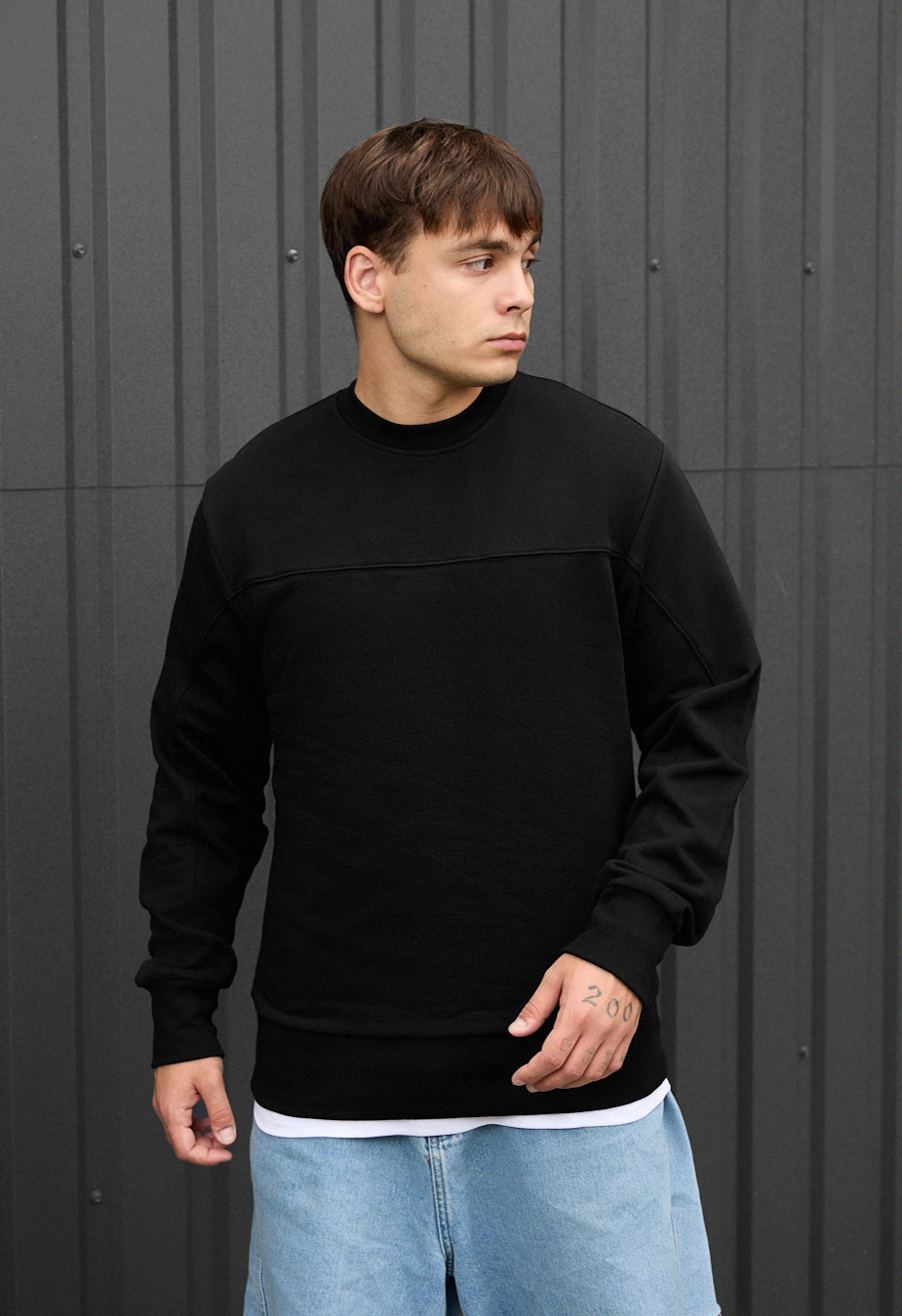 Bluză de trening Staff black basic