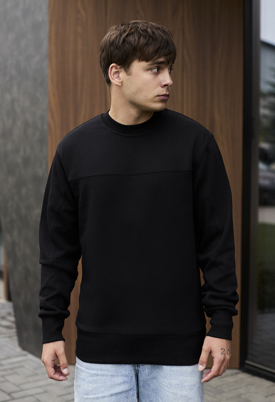 Bluză de trening Staff black basic