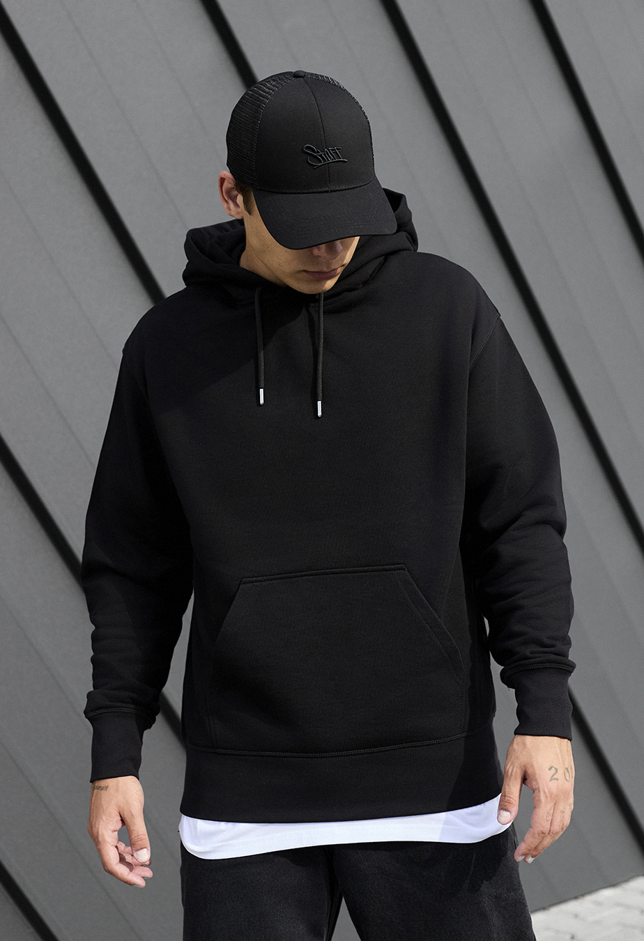 Hanorac Staff black oversize