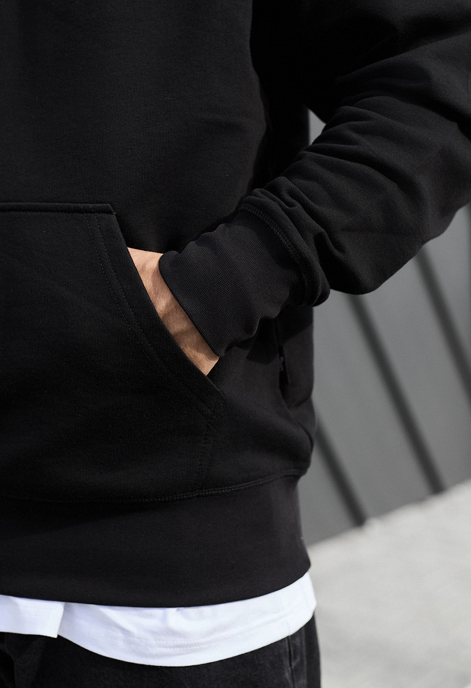 Hanorac Staff black oversize