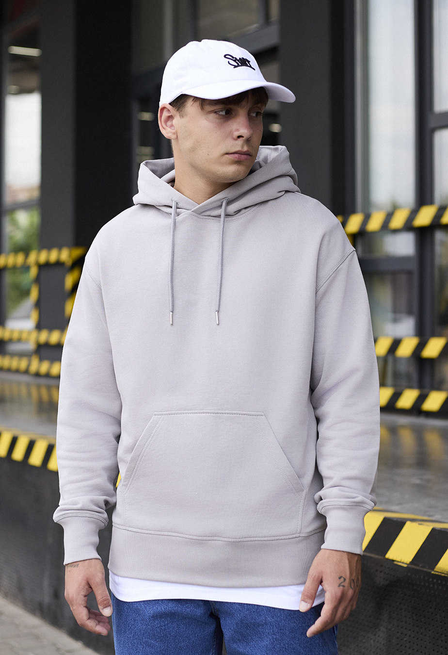 Hanorac Staff light gray oversize