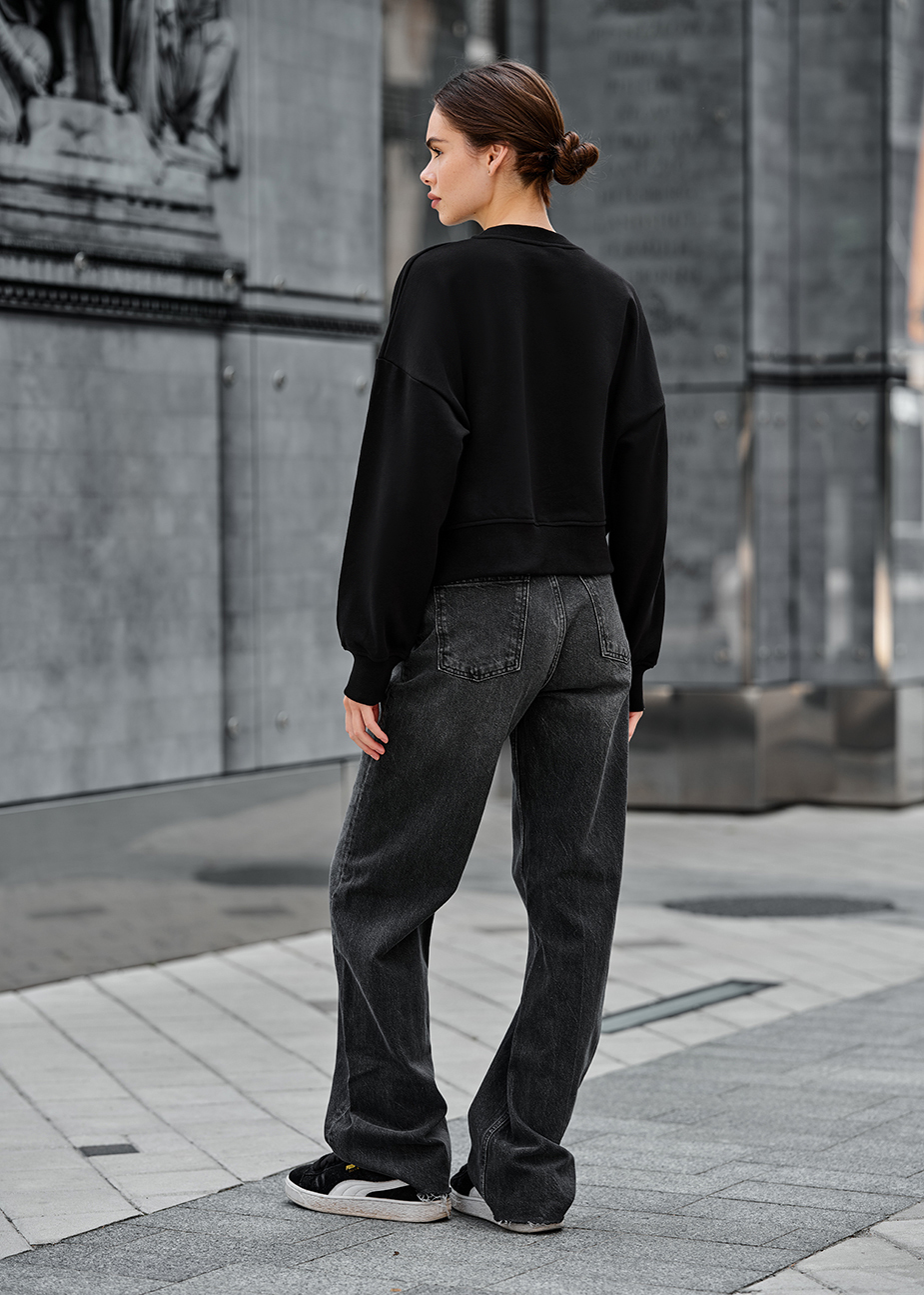 Bluză de trening de damă Staff sh black oversize
