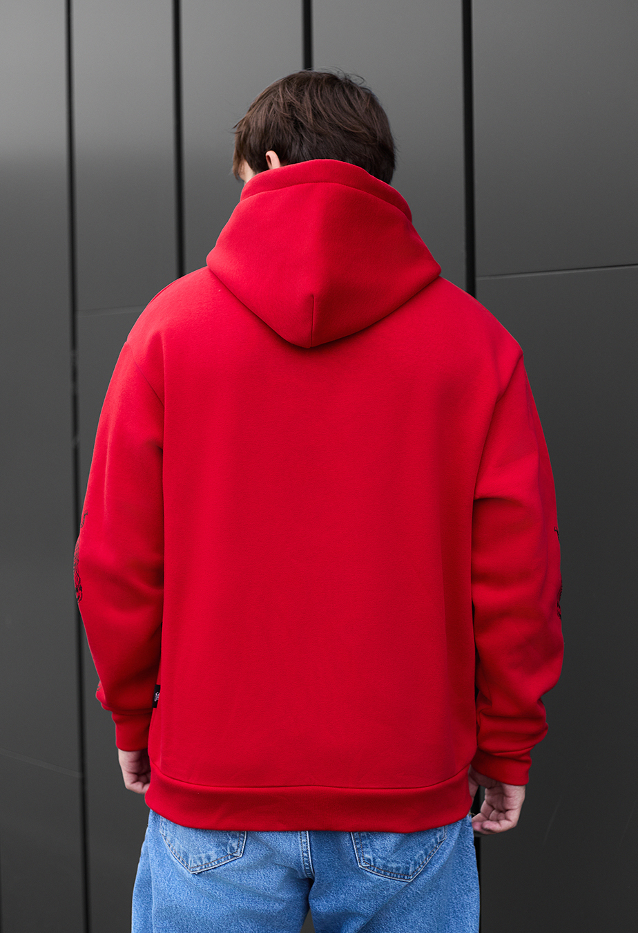 Hanorac Staff logo & tiger oversize fleece