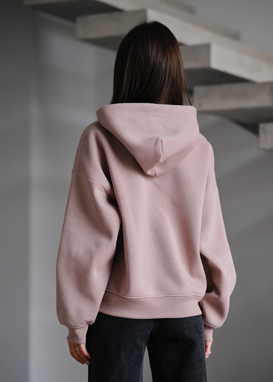 Hanorac de damă Staff ti dark powder oversize fleece