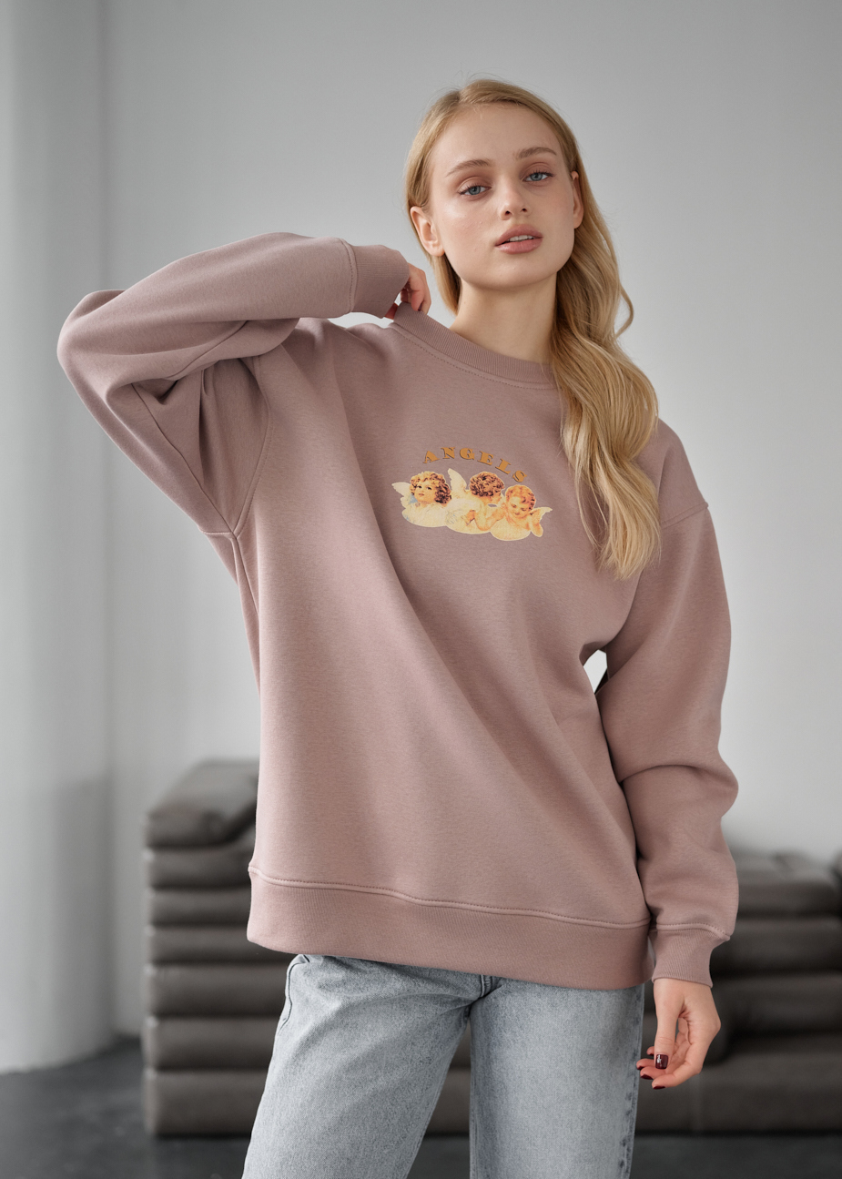Bluză de trening de damă Staff fa angels oversize fleece