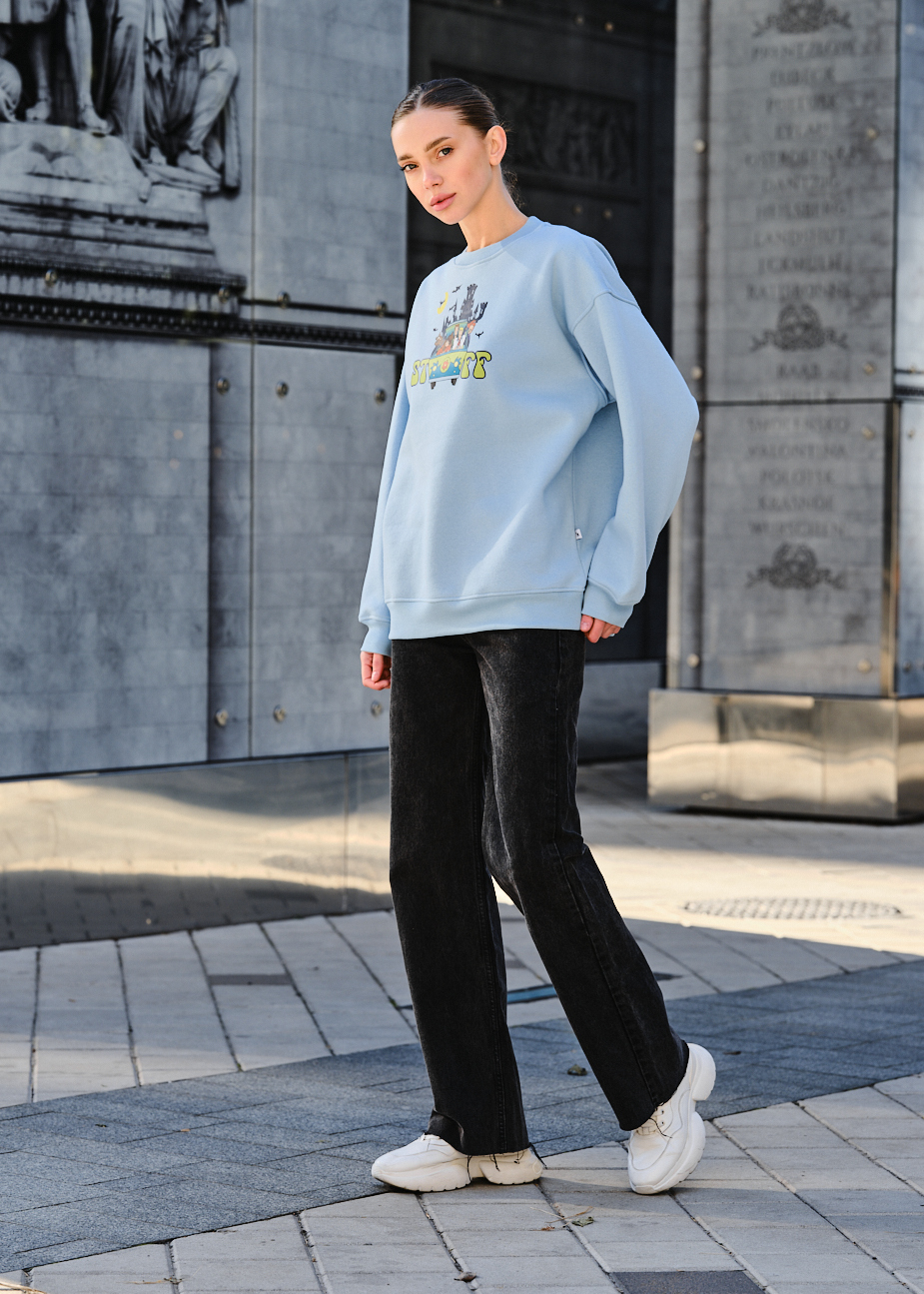 Bluză de trening de damă Staff fa logo & cartoons2 oversize fleece