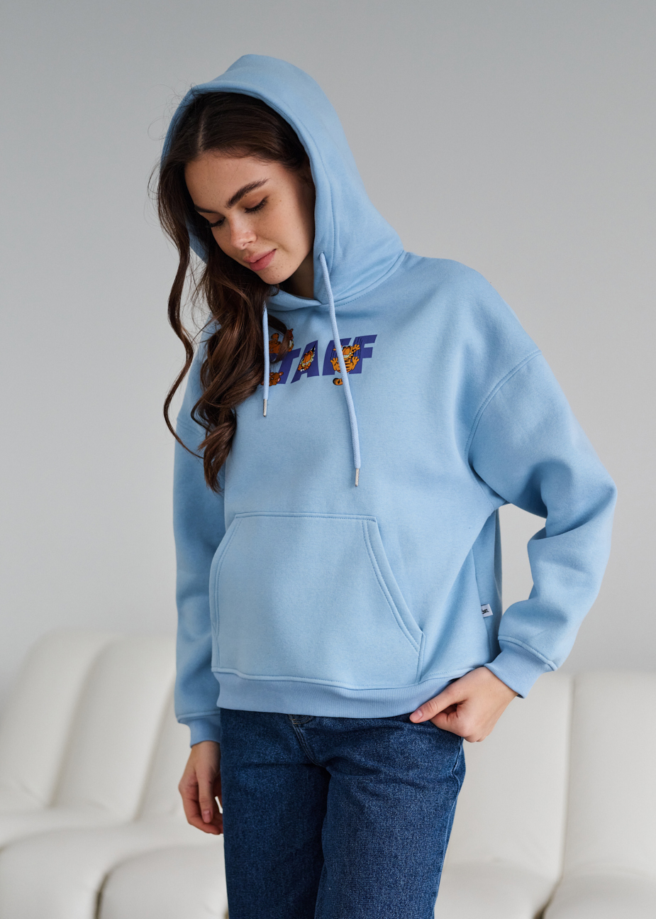 Hanorac de damă Staff logo oversize fleece