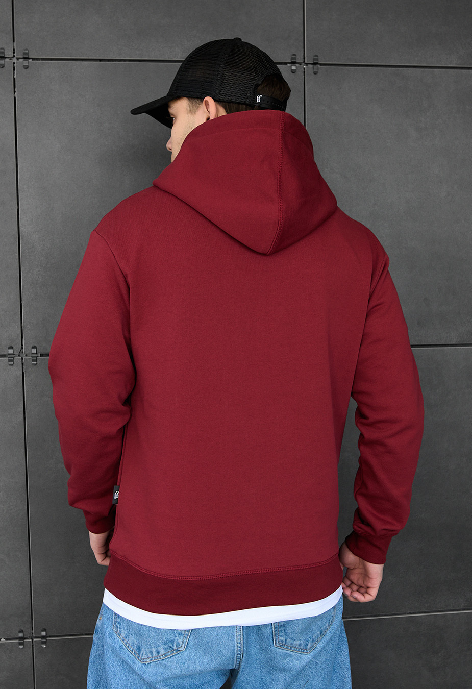 Hanorac Staff bordo logo