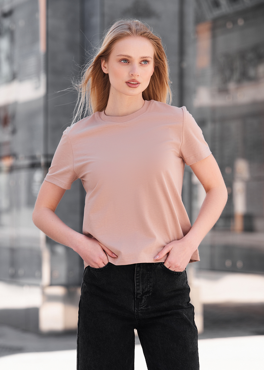 Tricou de damă Staff sum light brown