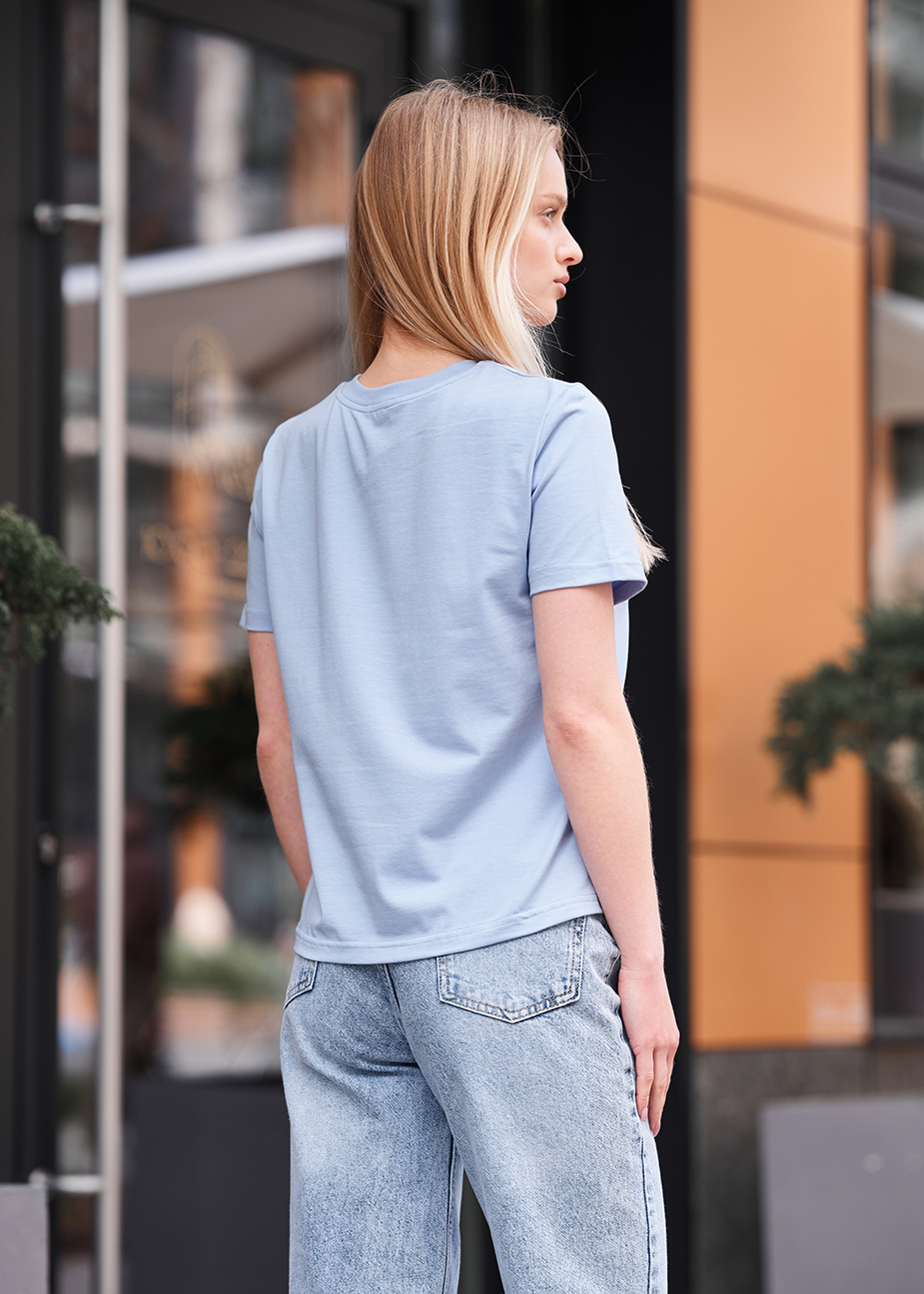 Tricou de damă Staff sum light blue