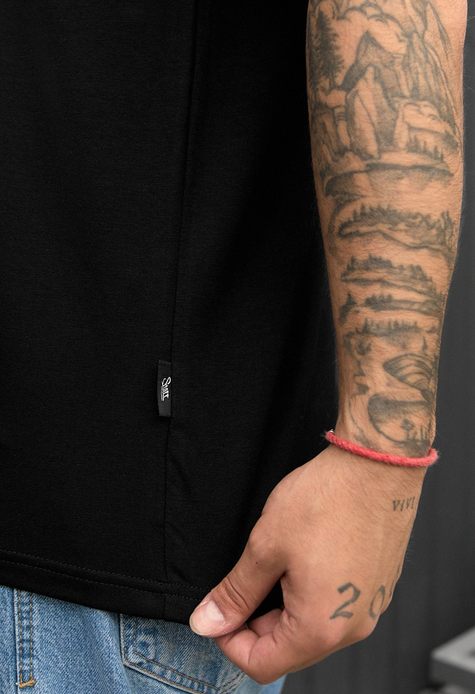 Tricou Staff black basic