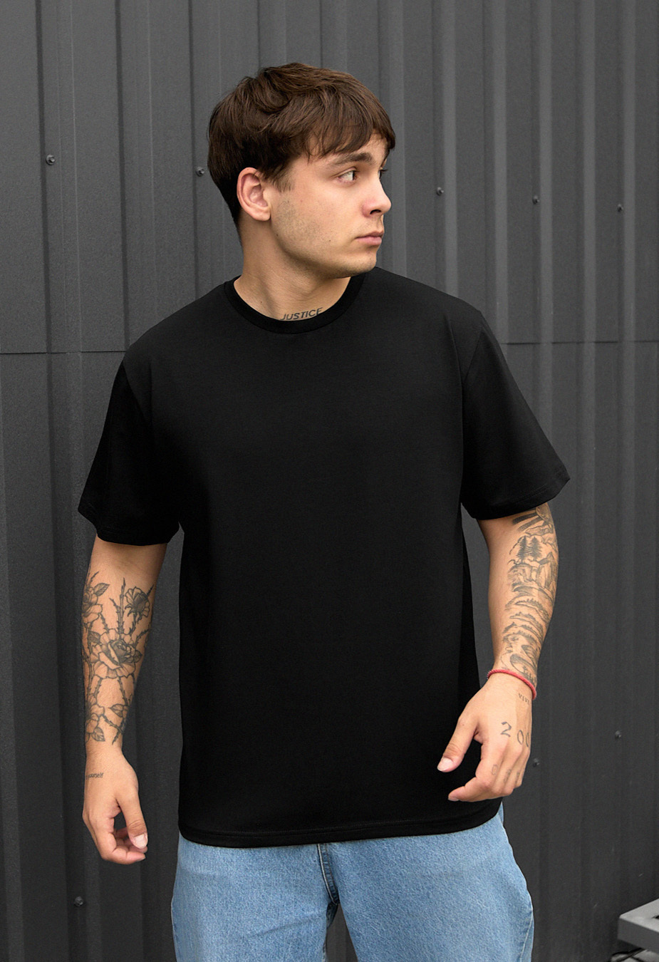 Tricou Staff black basic