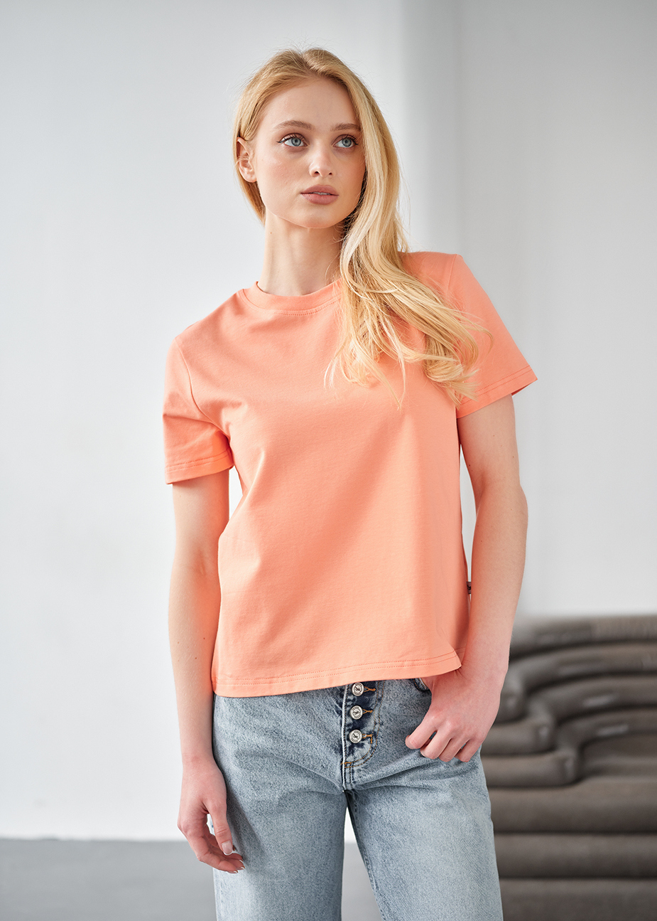 Tricou de damă Staff sum peach