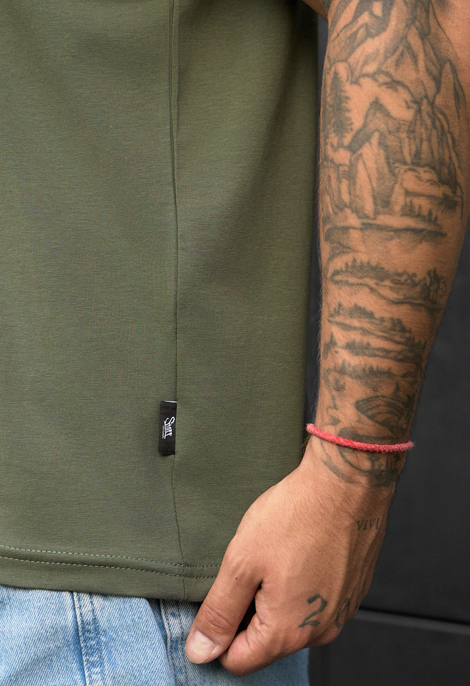 Tricou Staff khaki basic