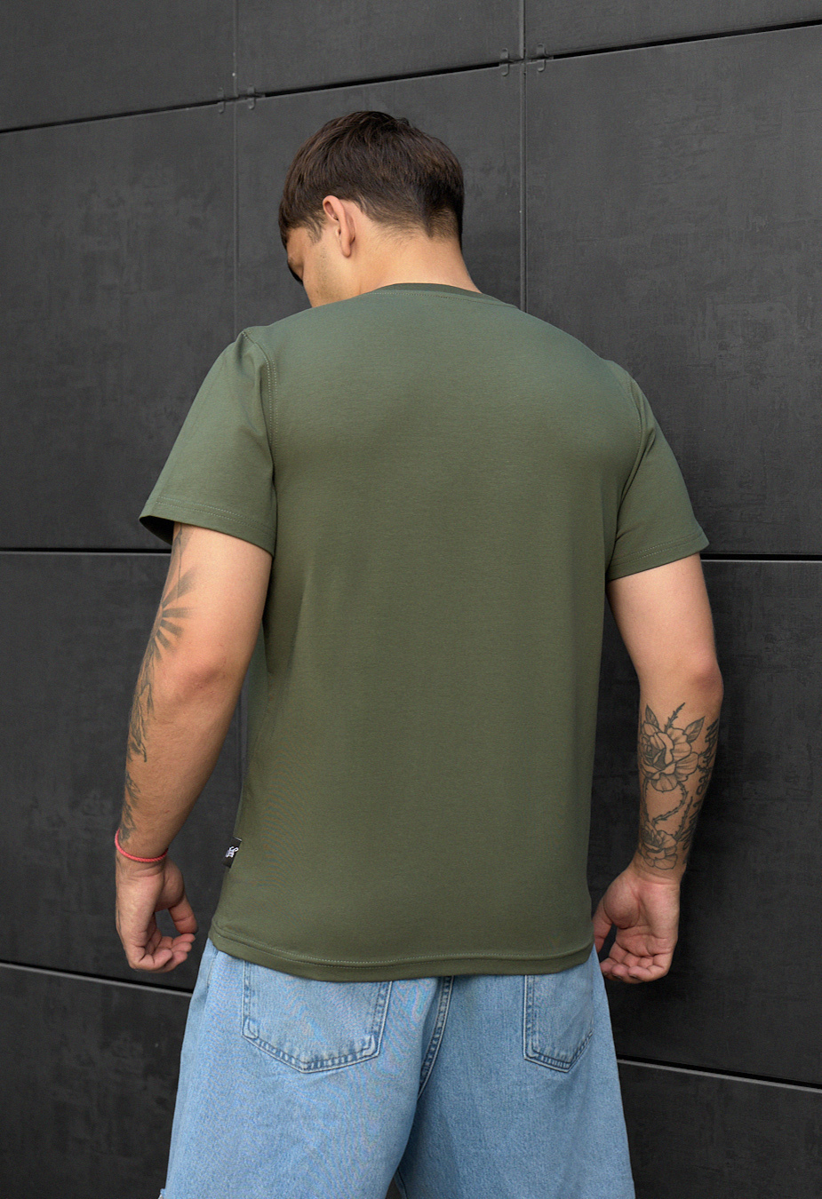 Tricou Staff khaki basic