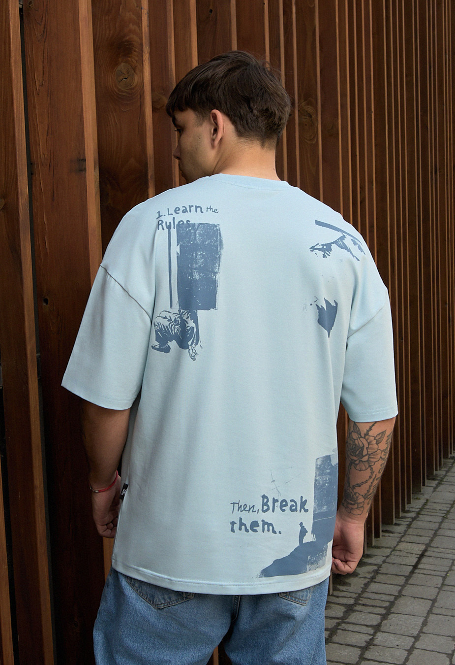 Tricou Staff learn oversize