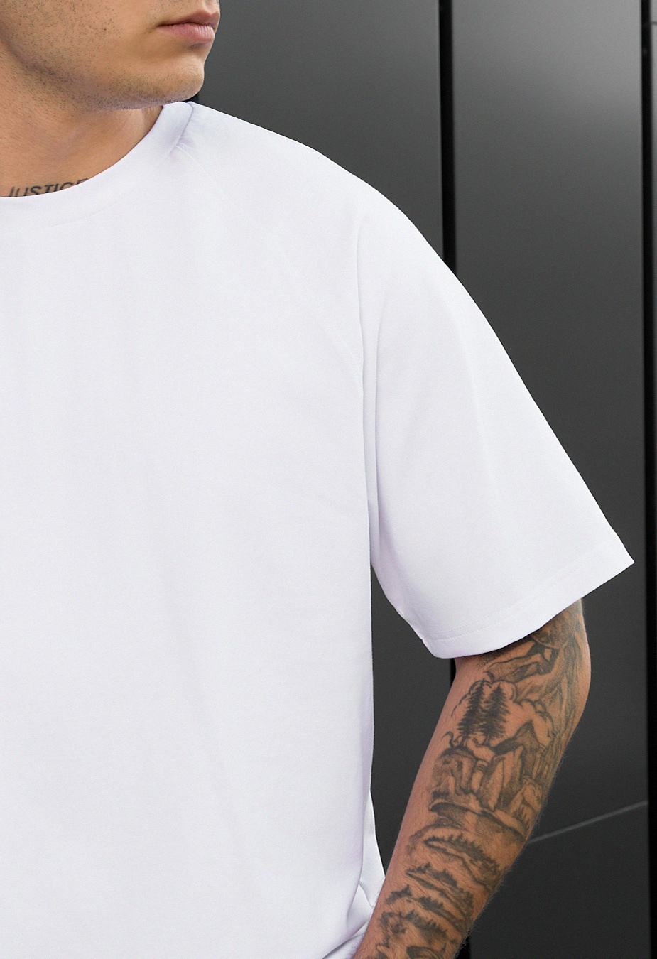 Tricou Staff reglan white