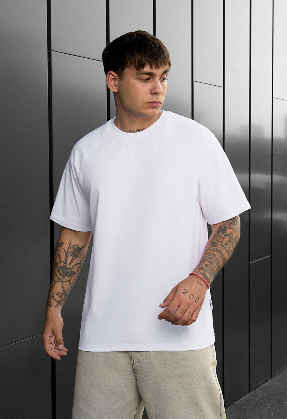 Tricou Staff reglan white