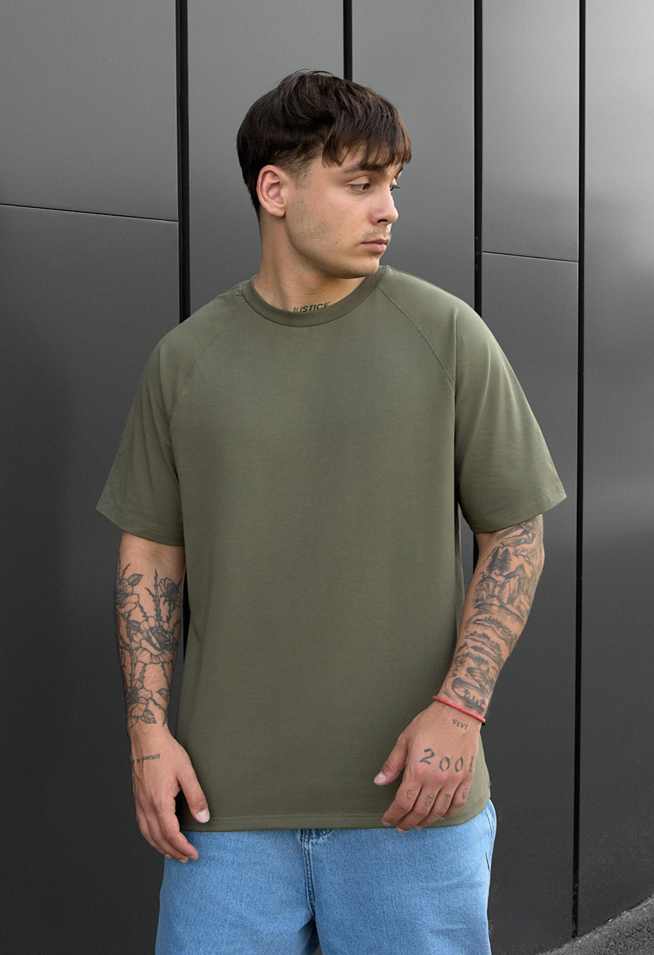 Tricou Staff reglan khaki
