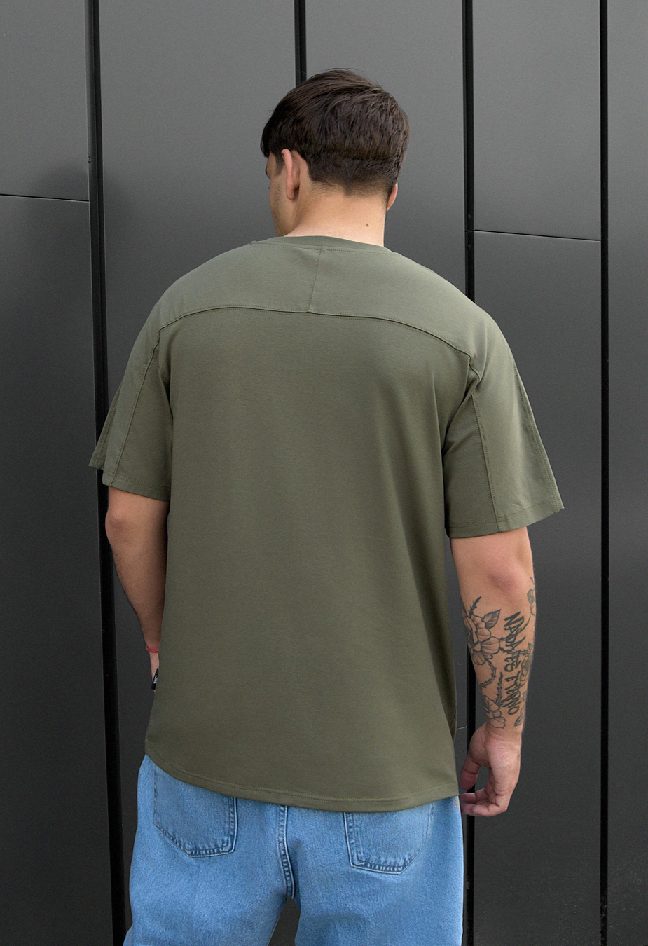 Tricou Staff reglan khaki