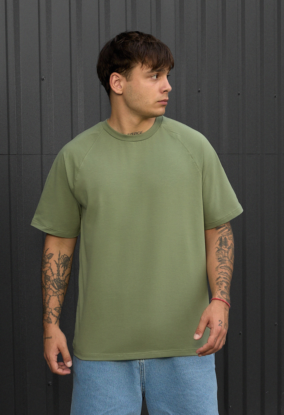 Tricou Staff reglan khaki