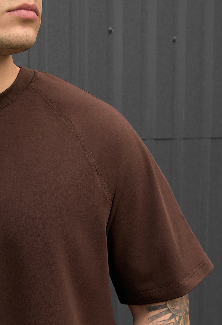 Tricou Staff reglan brown