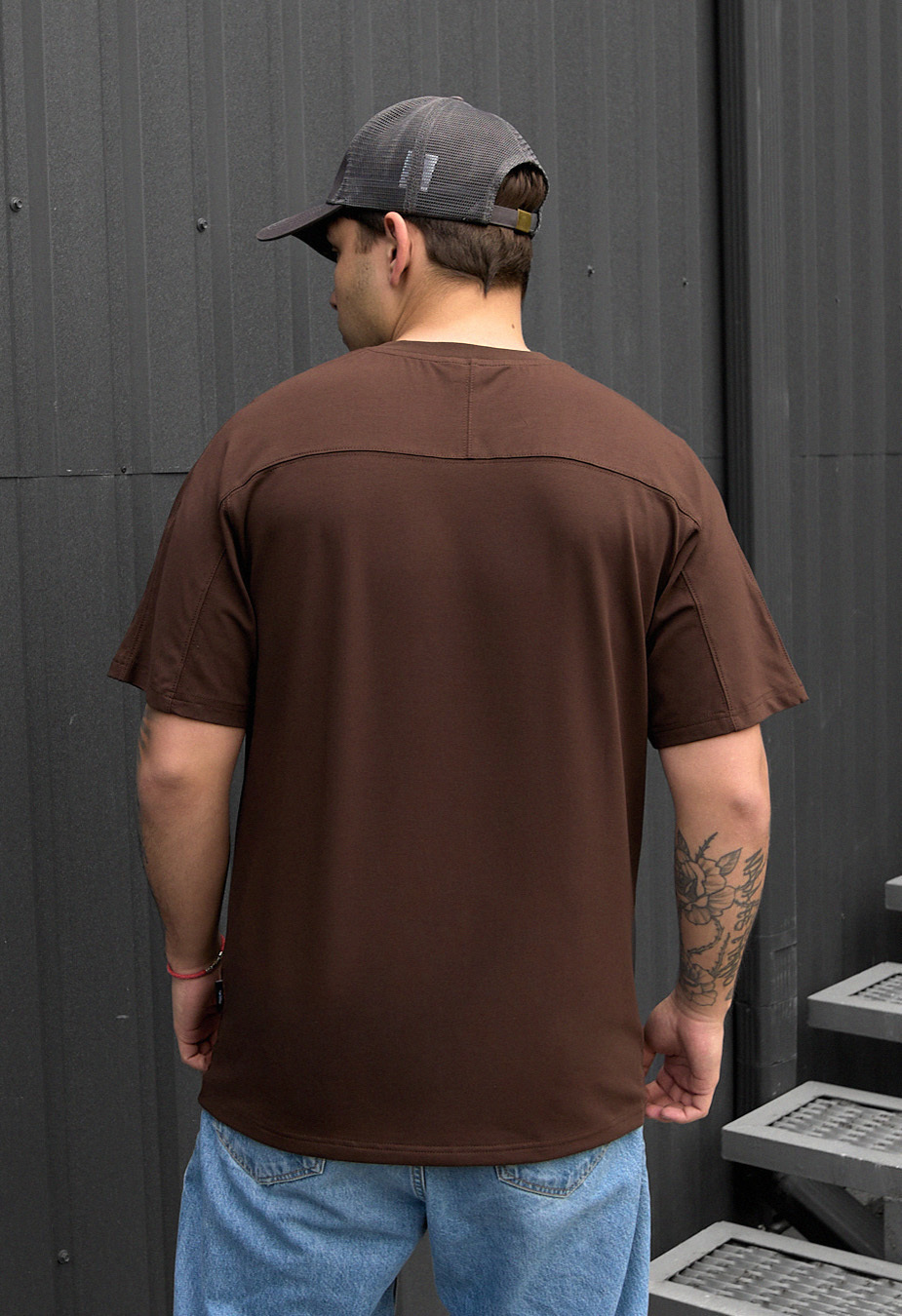 Tricou Staff reglan brown