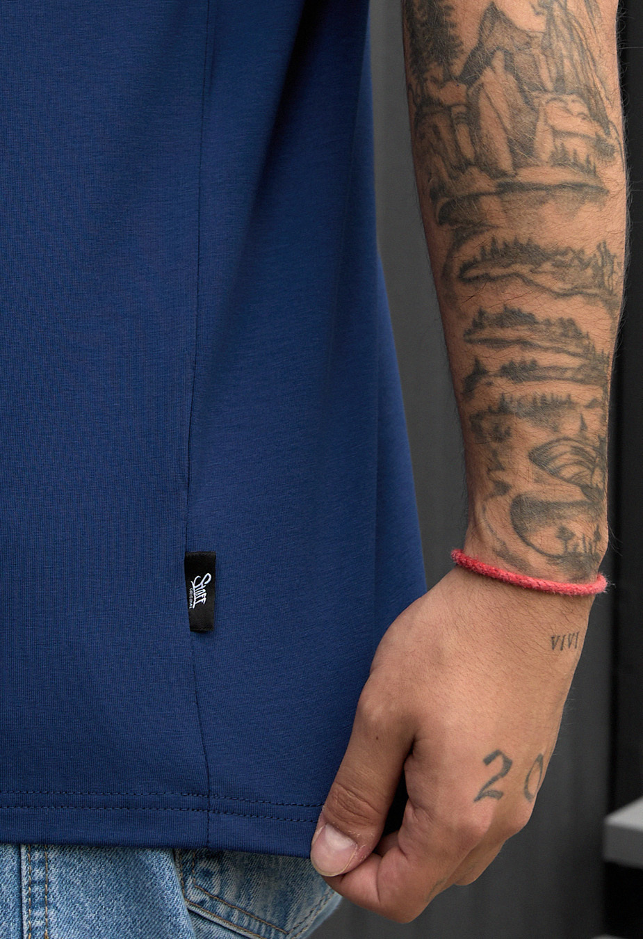 Tricou Staff reglan navy
