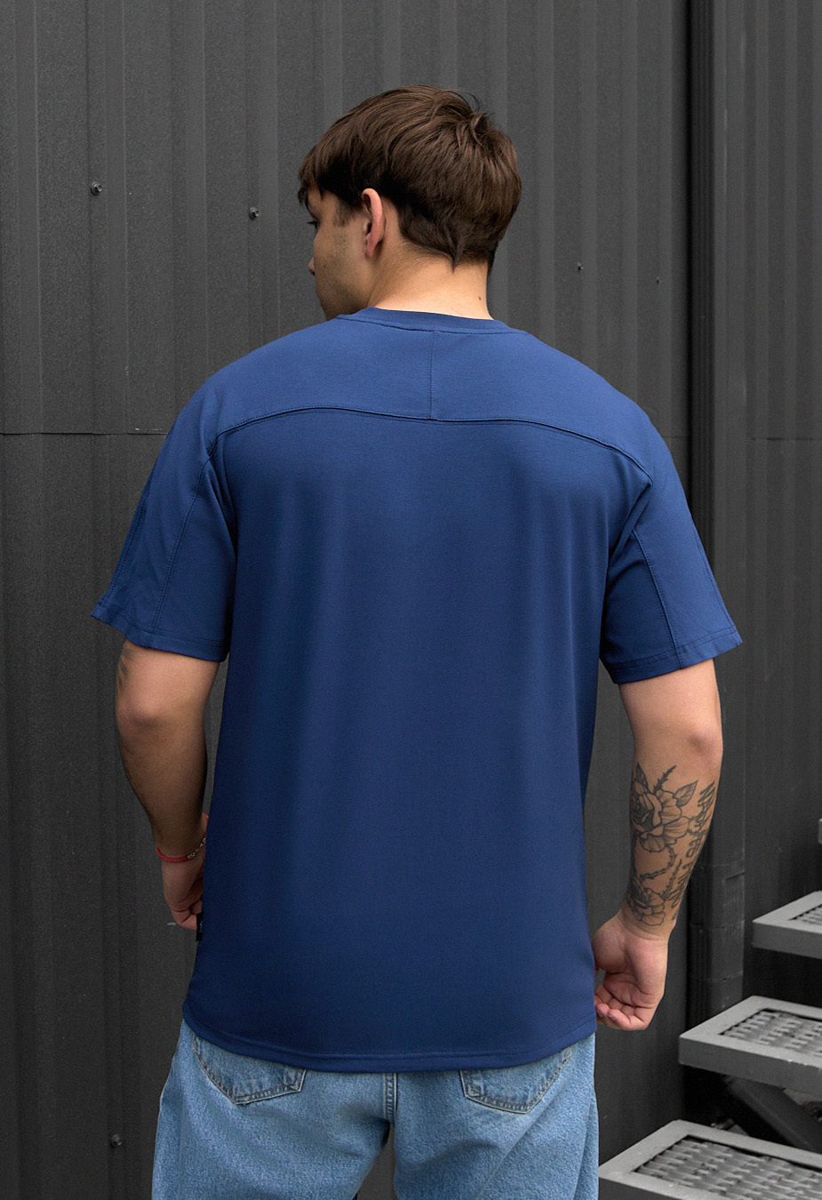 Tricou Staff reglan navy