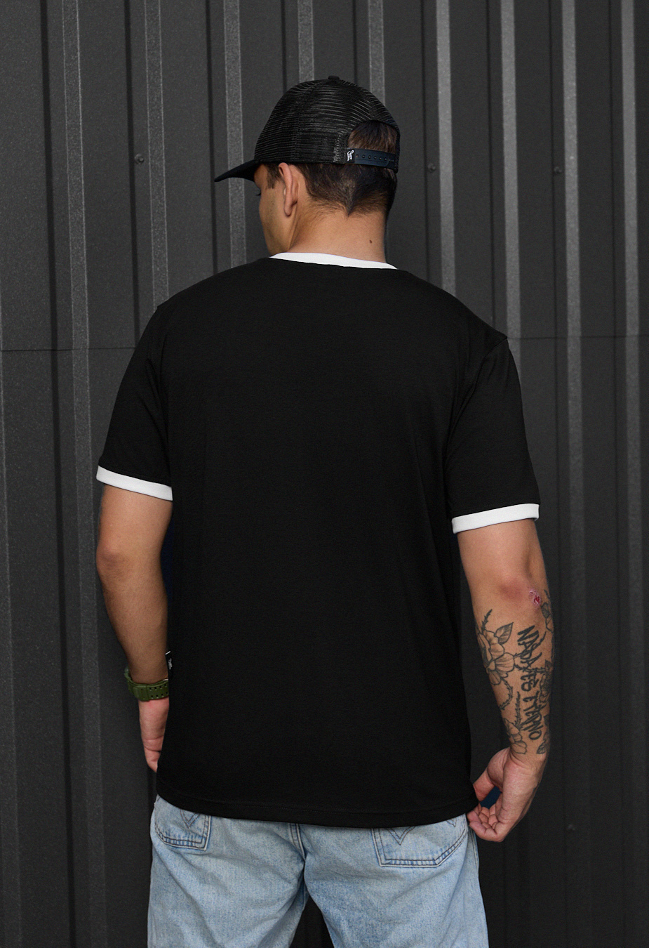 Tricou Staff ve black & white