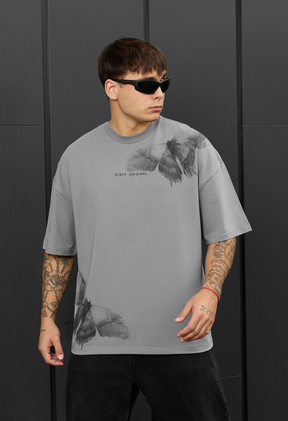 Tricou Staff original & butterfly oversize