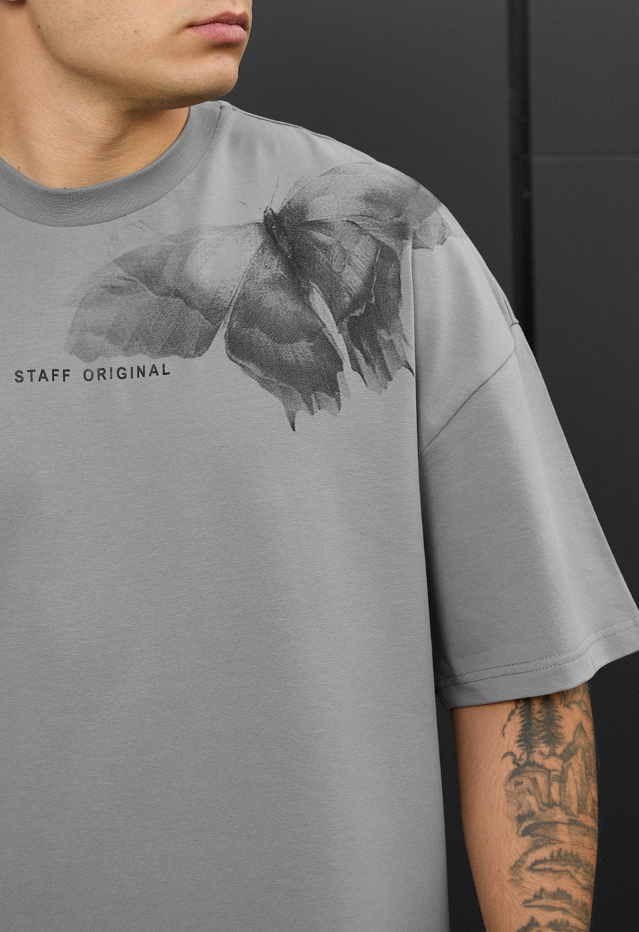 Tricou Staff original & butterfly oversize