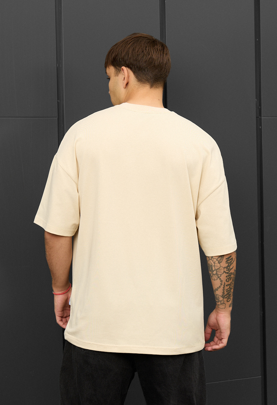Tricou Staff milk oversize