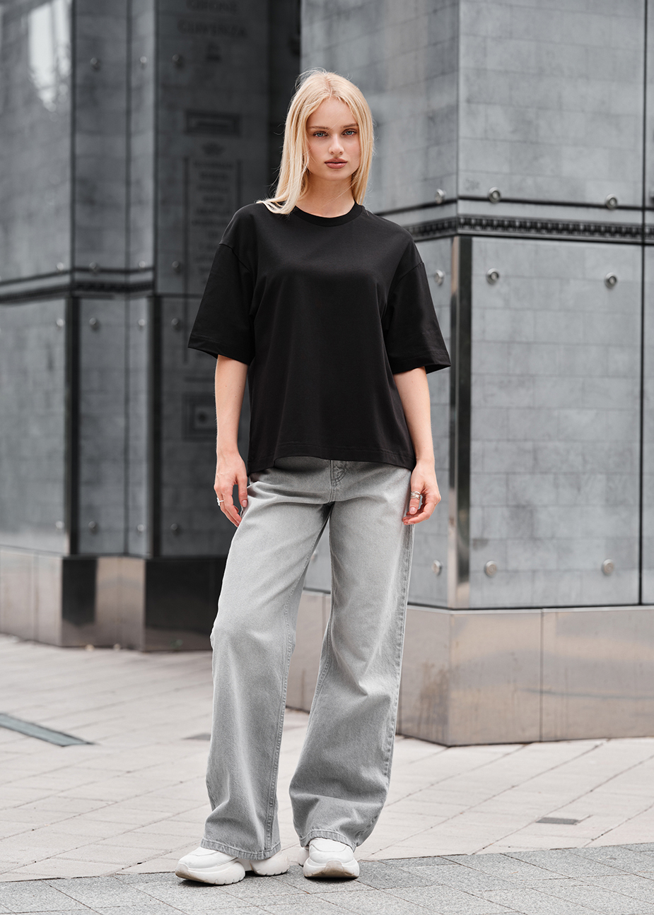 Tricou de damă Staff black oversize