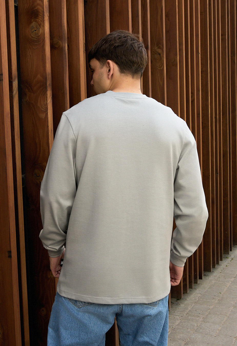 Bluză Staff gray oversize