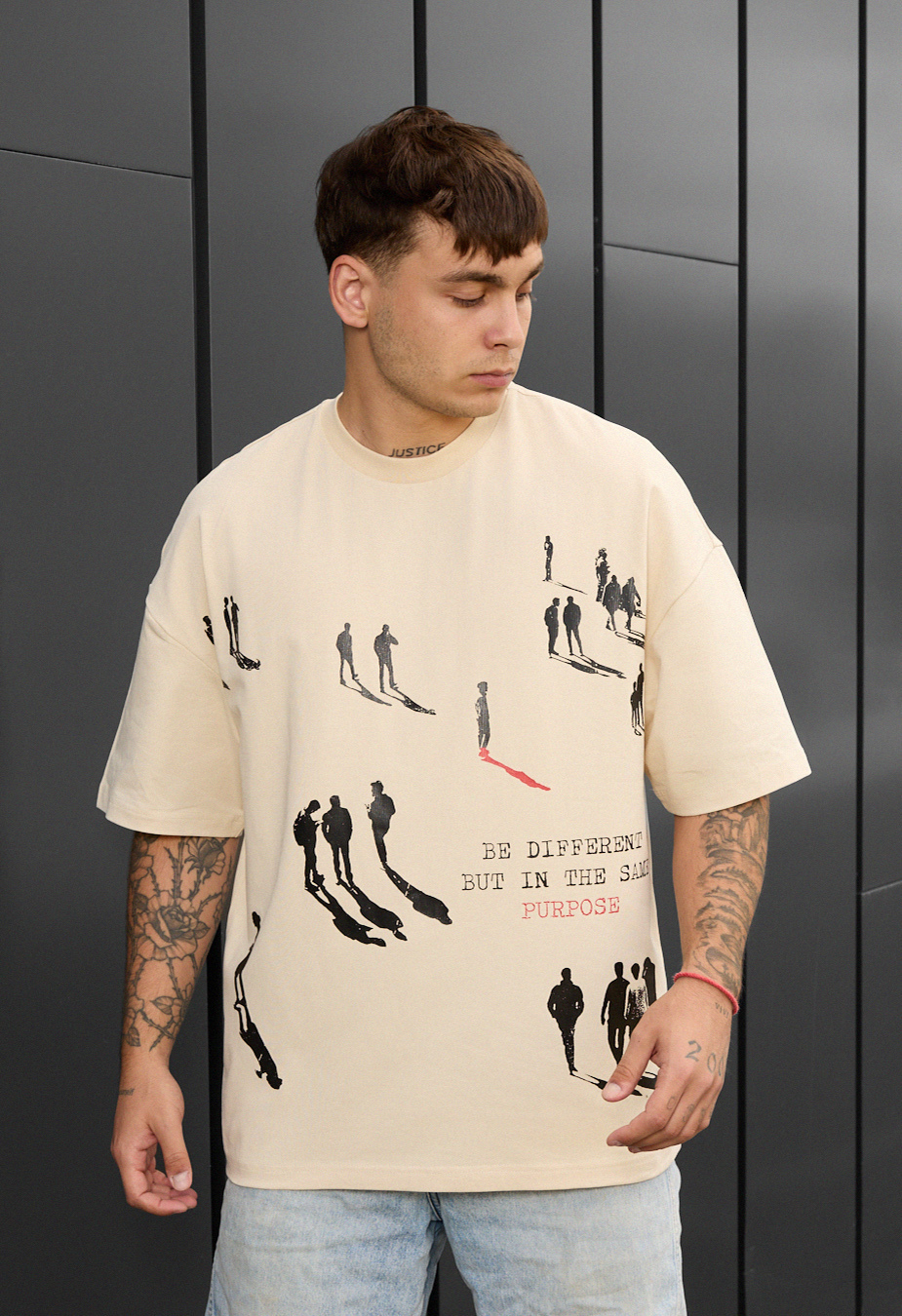 Tricou Staff be different oversize