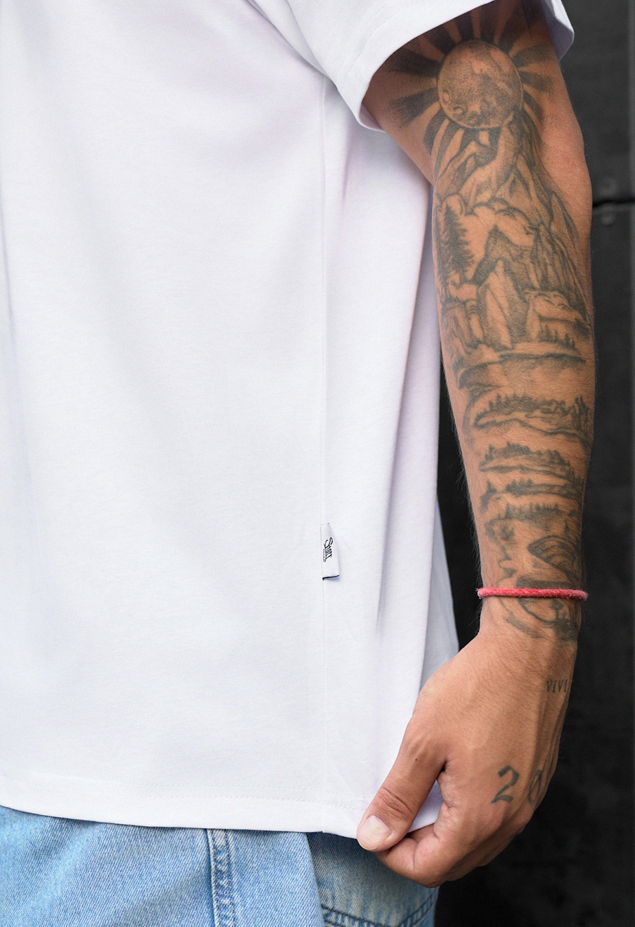 Tricou Staff bt white