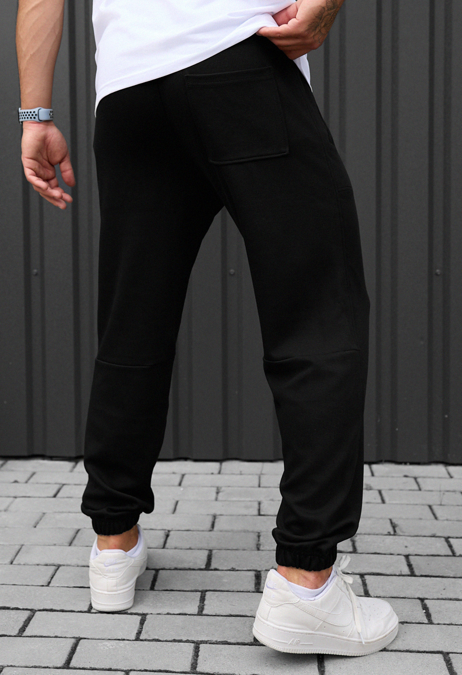 Pantaloni de trening Staff nib black