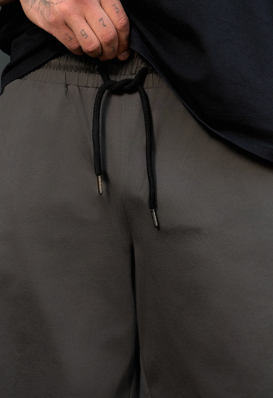Pantaloni scurți tricotați Staff cu dark gray