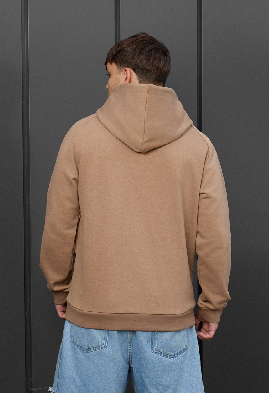 Hanorac Staff re brown logo oversize