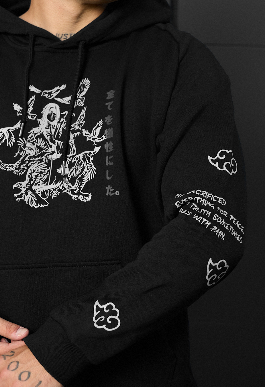 Hanorac Staff peace & pain oversize