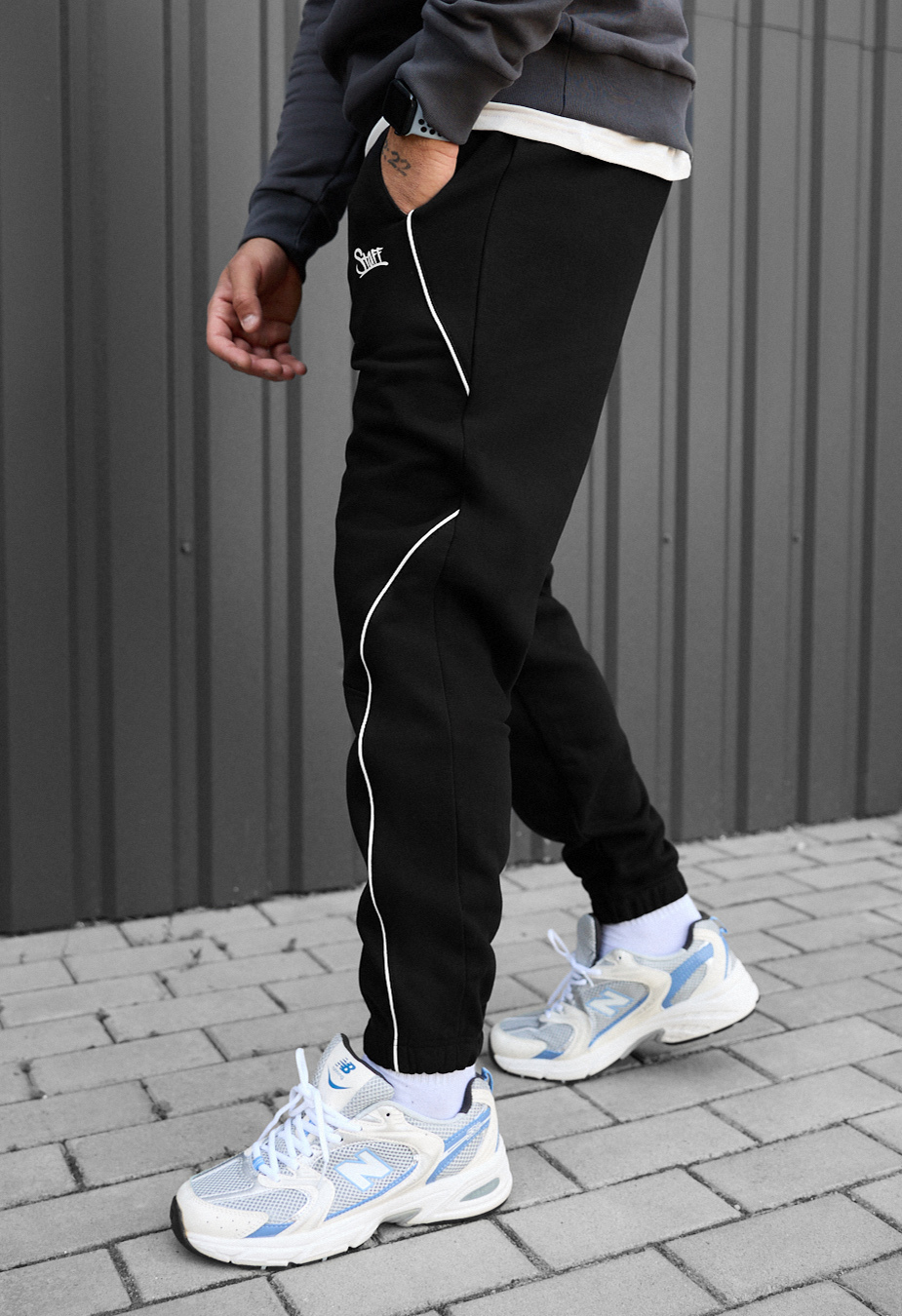 Pantaloni de trening Staff ers black