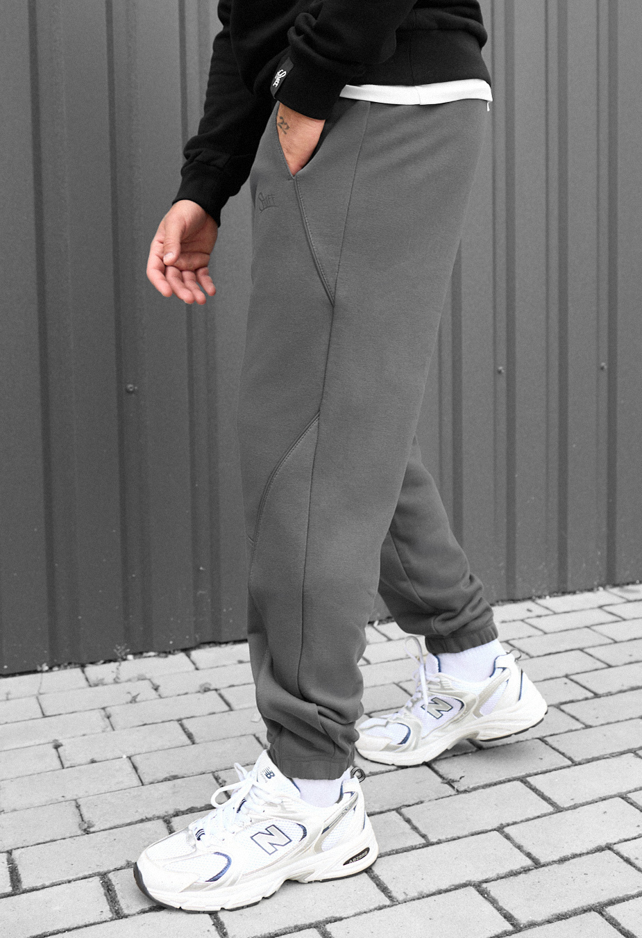 Pantaloni de trening Staff ers gray