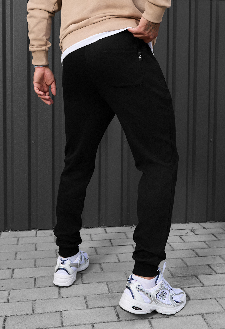 Pantaloni de trening Staff zem black