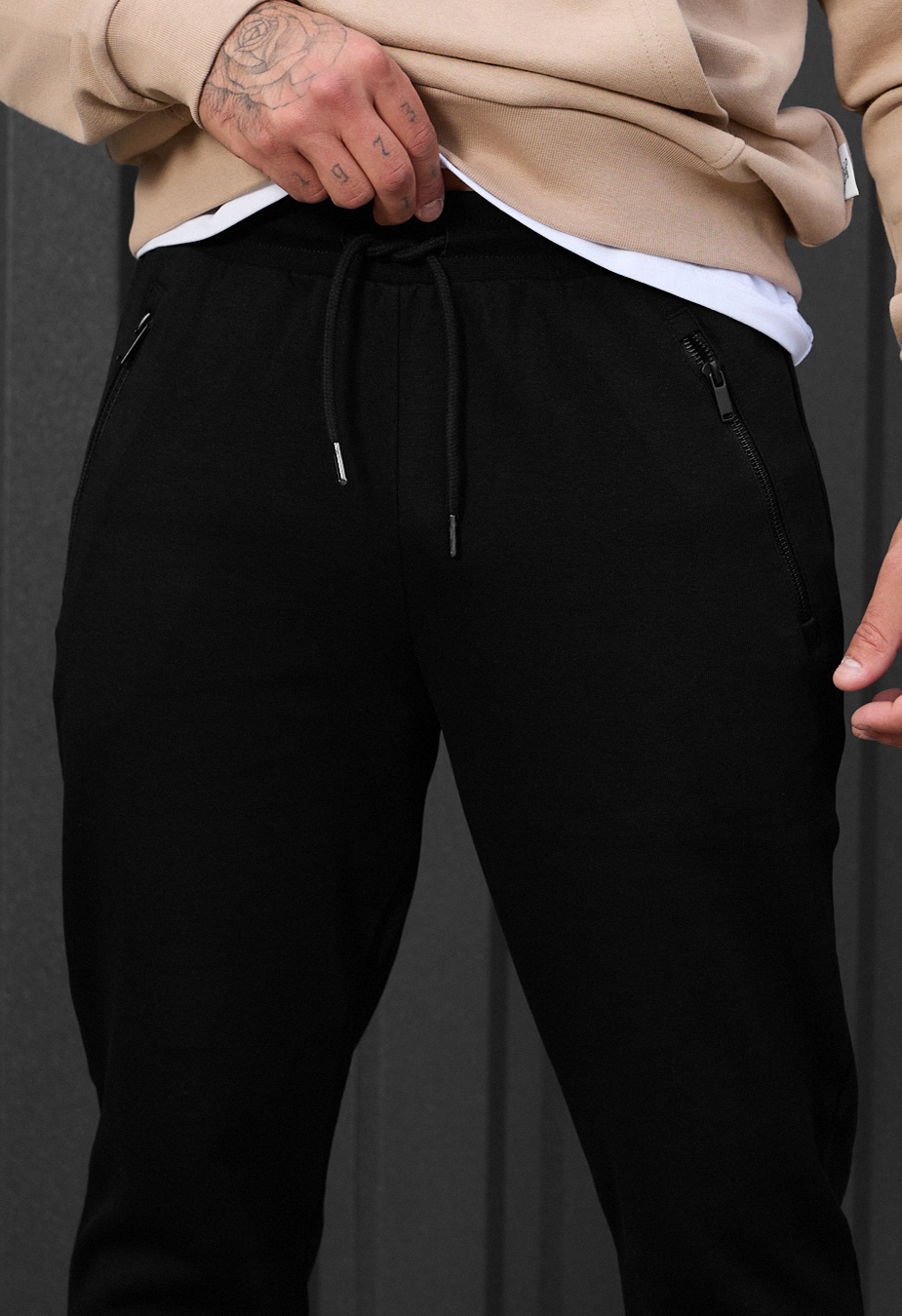 Pantaloni de trening Staff zem black