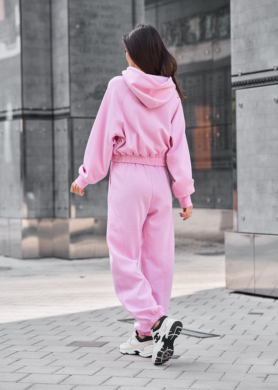 Costum de trening de damă Staff so pink oversize