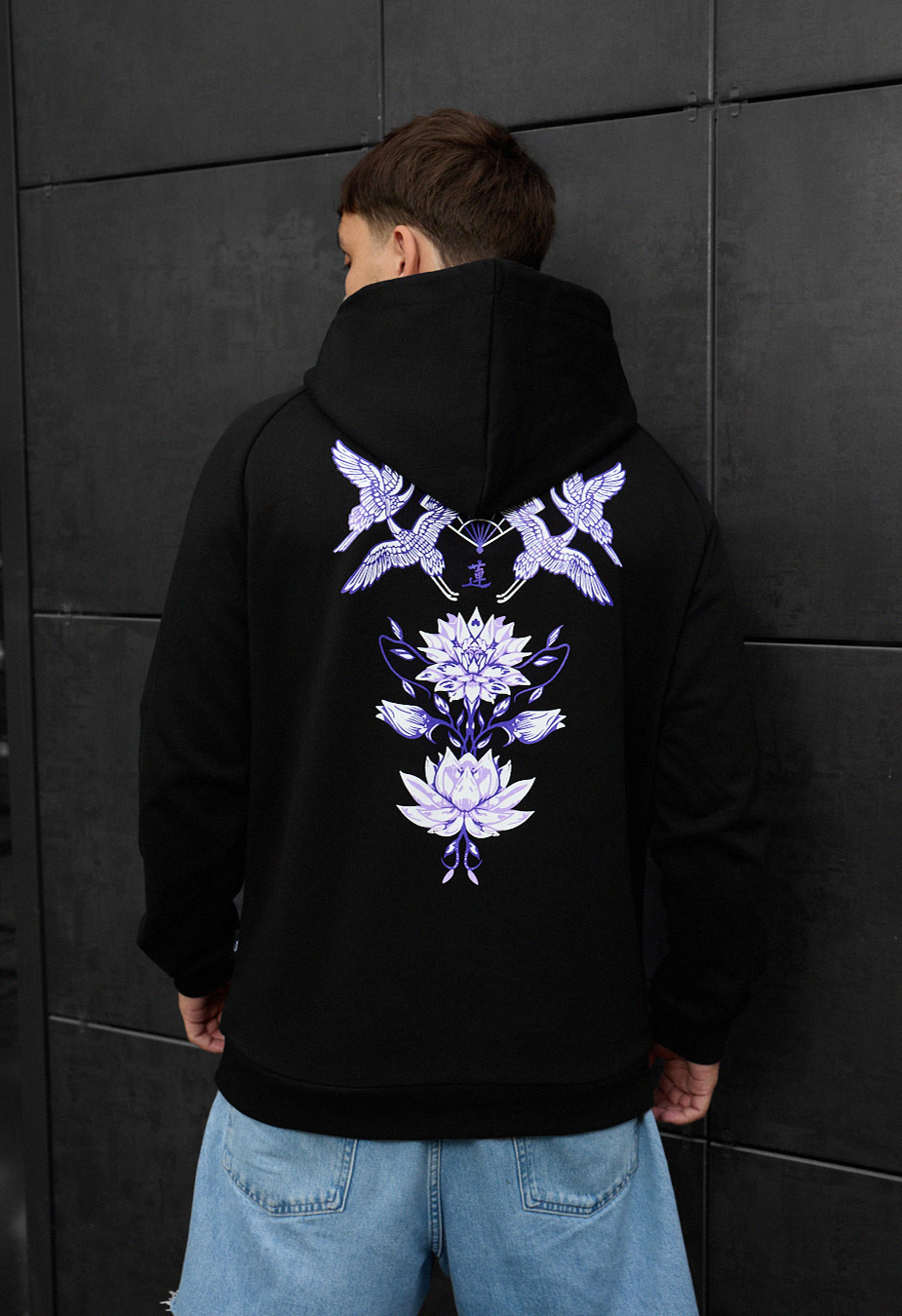 Hanorac Staff birds & flowers oversize
