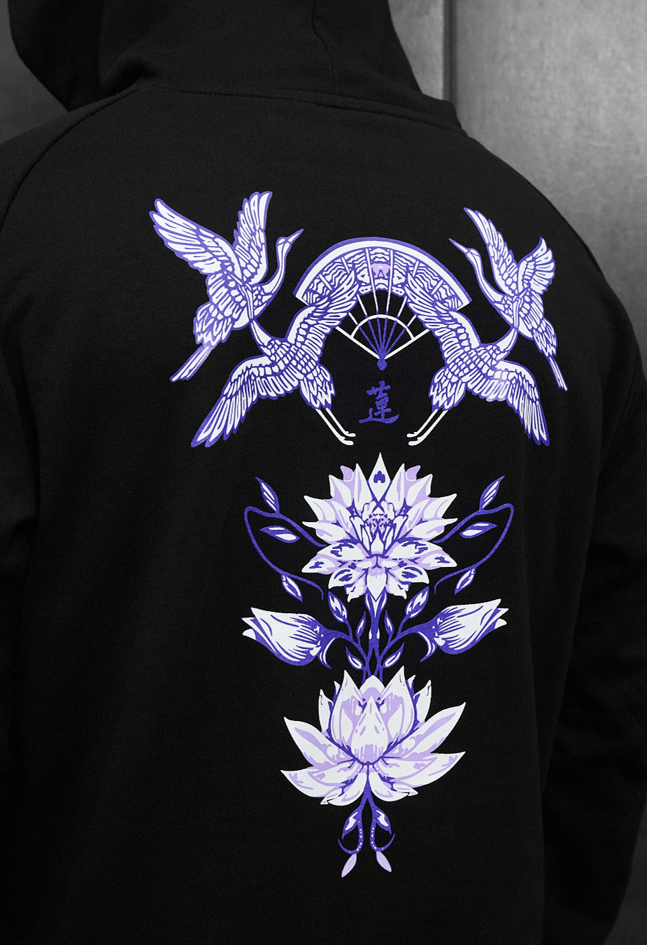 Hanorac Staff birds & flowers oversize