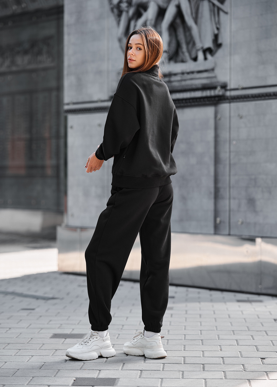 Costum de trening de damă Staff black fleece